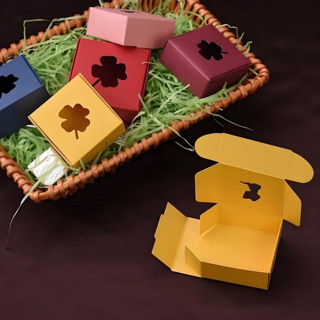 juyou paper Eco-friendly kraft corrugated mailer box with window