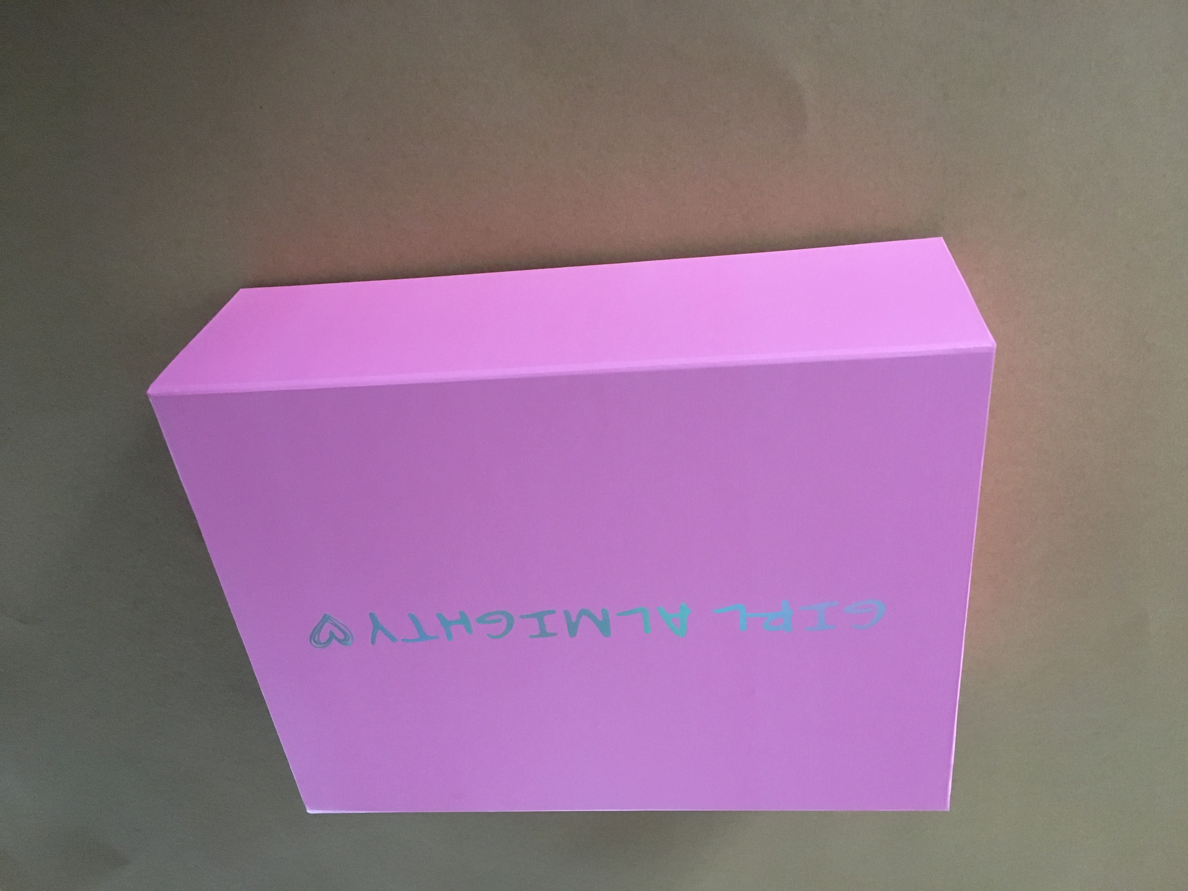 juyou paper Pretty Laser logo hot stamping box wedding gift packaging magnetic closed foldable box collasible box
