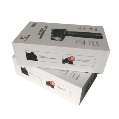 juyou paper Rigid paper gift box for flashlight package