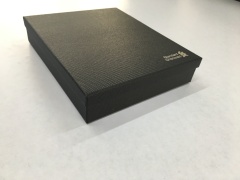 juyou paper Black paper embossedf soccer pattern textured paper gift box