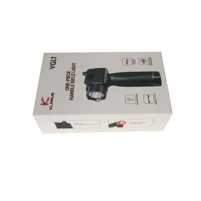 juyou paper Rigid paper gift box for flashlight package