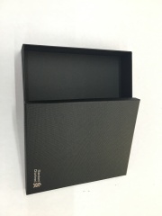 juyou paper Black paper embossedf soccer pattern textured paper gift box