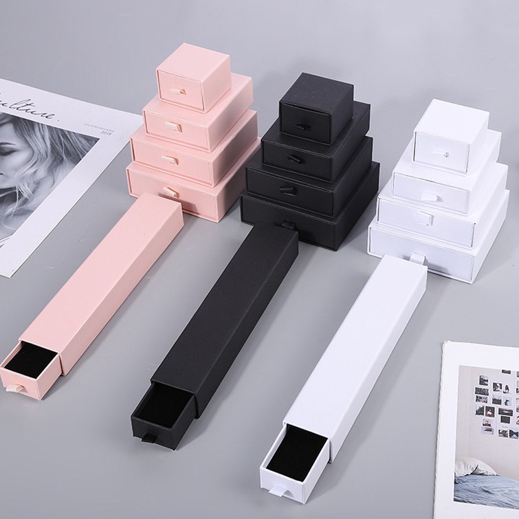 juyou paper Customized slide drawer gift box for jewellry package
