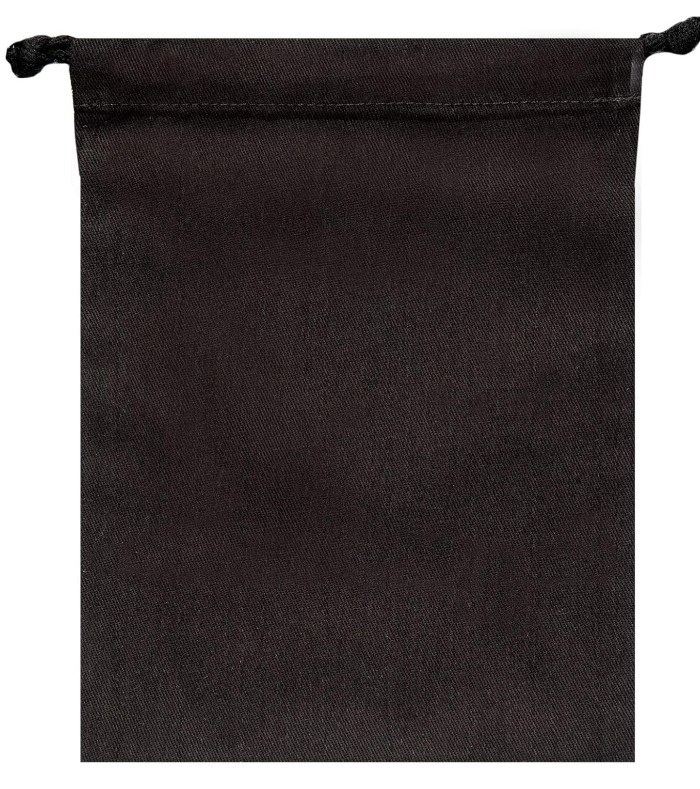 juyou paper Black Cotton Storage Bags with Drawstrings ,100% Cotton Drawstring Bags -
