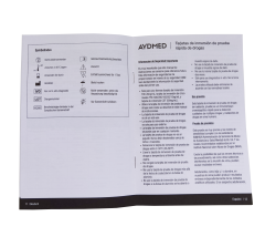 juyou paper Customized products instruction booklets folding pamphlet printing saddle-stitch brochure