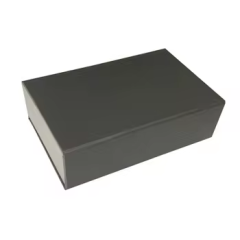 juyou paper Olive matt paper foldable gift box magnetic close without double sided tape men's shaver package custom printing gift paper box full-color printing