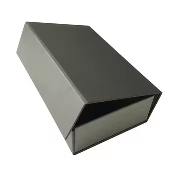 juyou paper Olive matt paper foldable gift box magnetic close without double sided tape men's shaver package custom printing gift paper box full-color printing