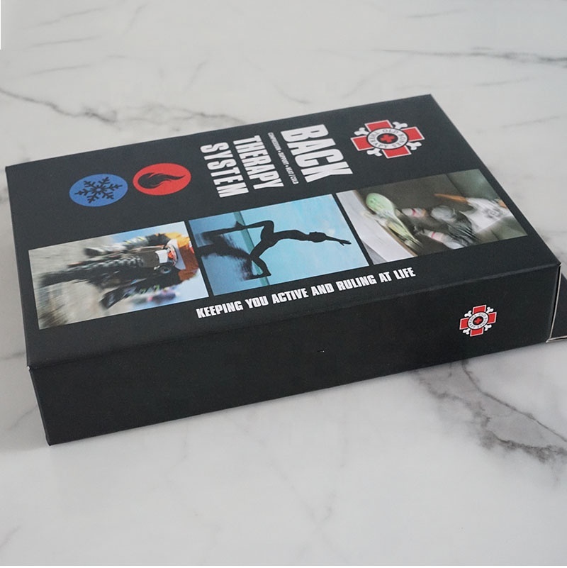 juyou paper Customized matt lamination paper folding cardboard box knee sleeve package box