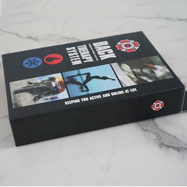juyou paper Customized matt lamination paper folding cardboard box knee sleeve package box