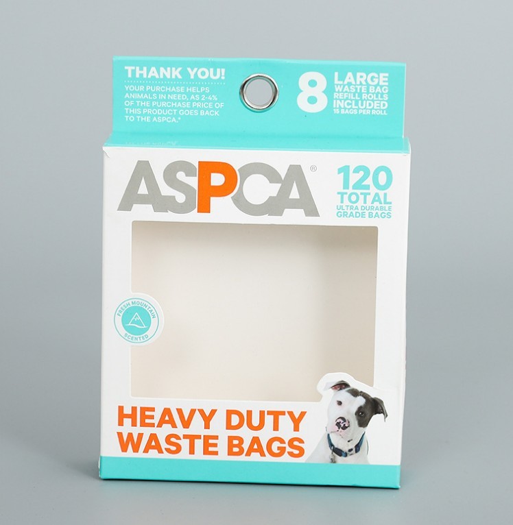 juyou paper Paper card box with hanger beauty sleep mask packaging customized Paper box clear PET window