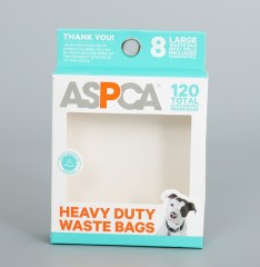 juyou paper Paper card box with hanger beauty sleep mask packaging customized Paper box clear PET window