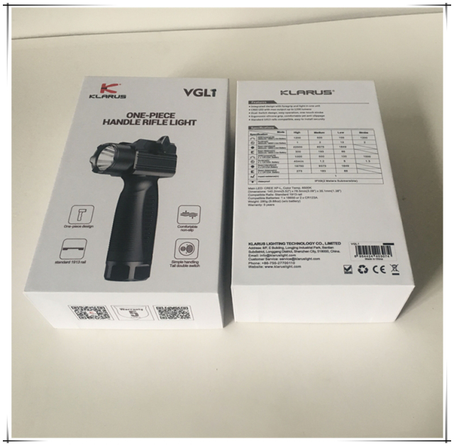 juyou paper handle rifle light packaging customized printing top and bottom box rigid Iphone paper box