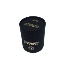 juyou paper Customized hot stamping round cardboard gift box with lid