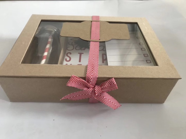 juyou paper custom kraft paper boxes magnetic closure stationery set gift box