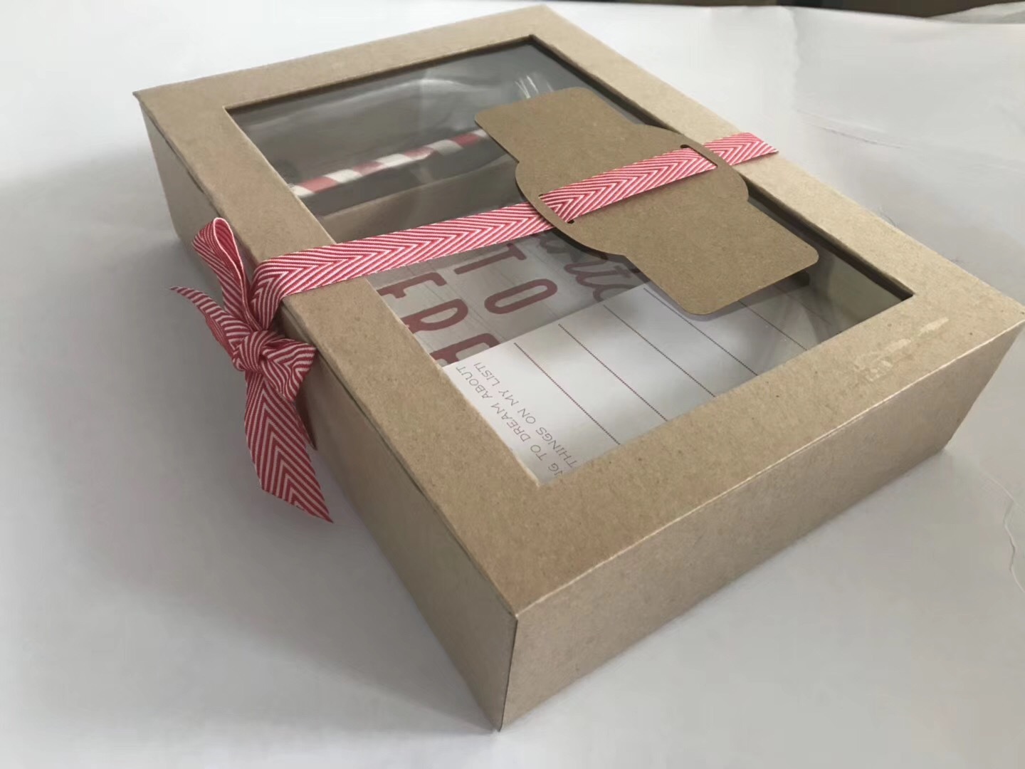 juyou paper custom kraft paper boxes magnetic closure stationery set gift box