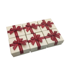 juyou paper small jewelries packaging sponge insert box specialty embossed paper box factory price