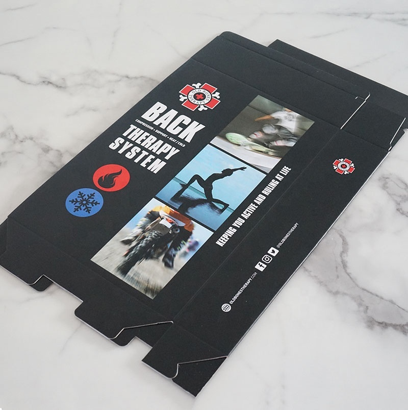 juyou paper Good quality packages customized OLD BONES Knee sleeve packaging paper boxes