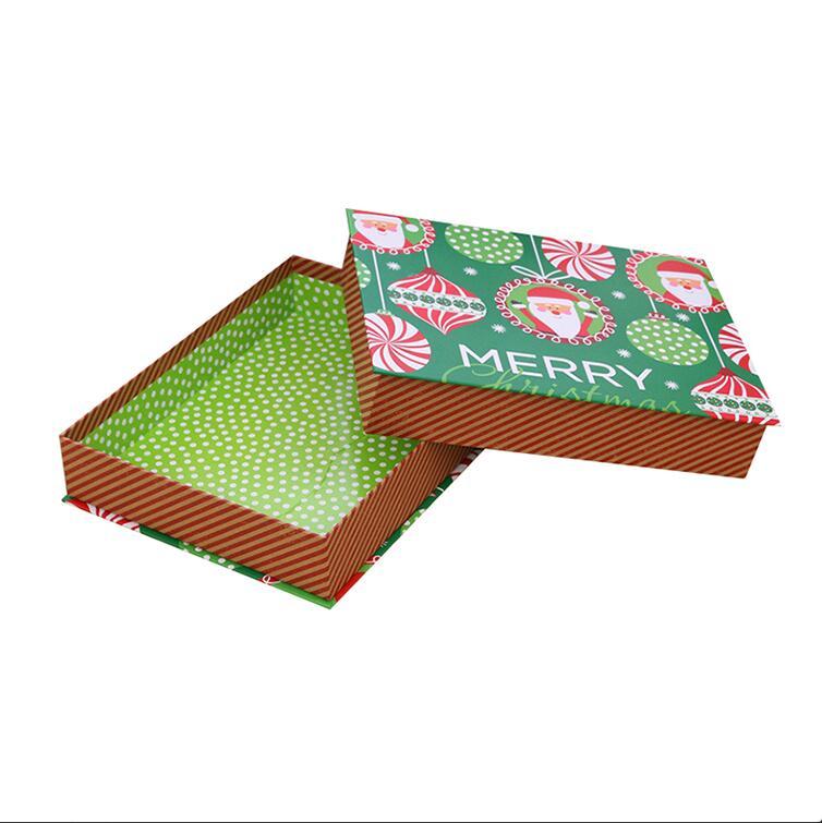 juyou paper High quality christmas gift packaging boxes rigid nesting paper box with lids