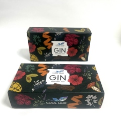 juyou paper customized floral design cardboard boxes paper printed flat folding gift box manufacturer