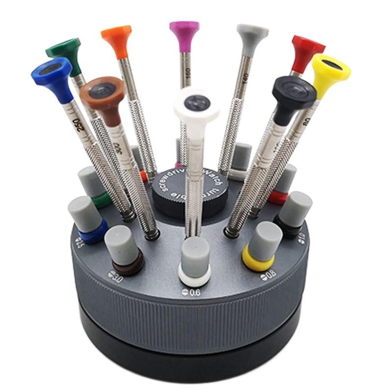 Rubber Head Ballpoint Screwdriver Flathead Screwdriver Watch Repair Tool Bit