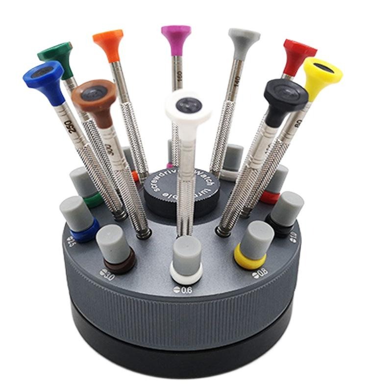 Rubber Head Ballpoint Screwdriver Flathead Screwdriver Watch Repair Tool Bit