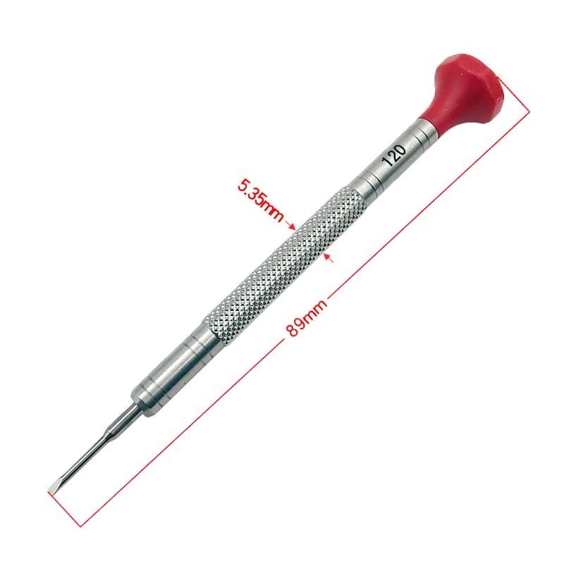 Rubber Head Ballpoint Screwdriver Flathead Screwdriver Watch Repair Tool Bit