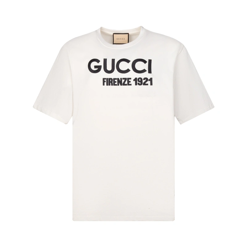 "GUCCI FIRENZE 1921英文字母短袖 - 時尚男女服飾"