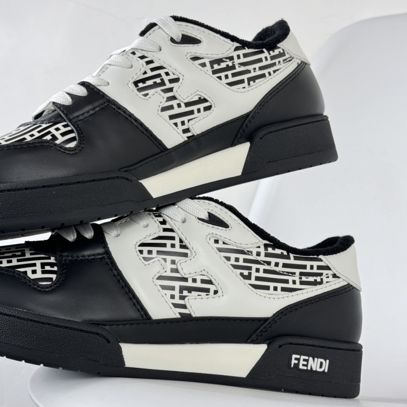 FENDI Match sneaters 芬迪皮革低帮时尚运动板鞋