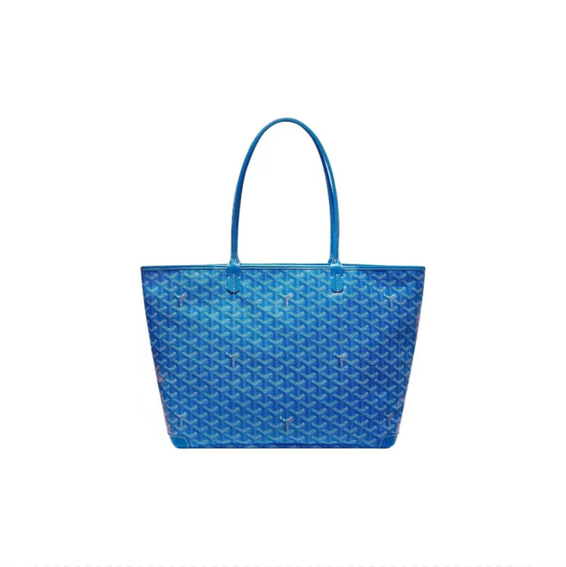 GOYARD 戈雅 Artois Y字老花滿印皮革包角拉鏈 托特包購物袋 香港高仿包包