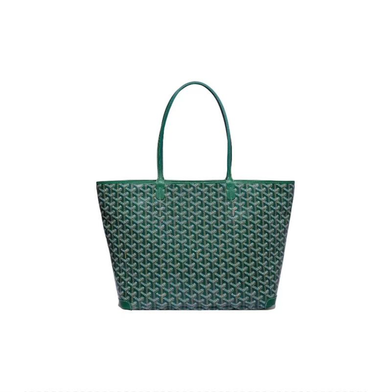 GOYARD 戈雅 Artois Y字老花滿印皮革包角拉鏈 托特包購物袋 香港高仿包包