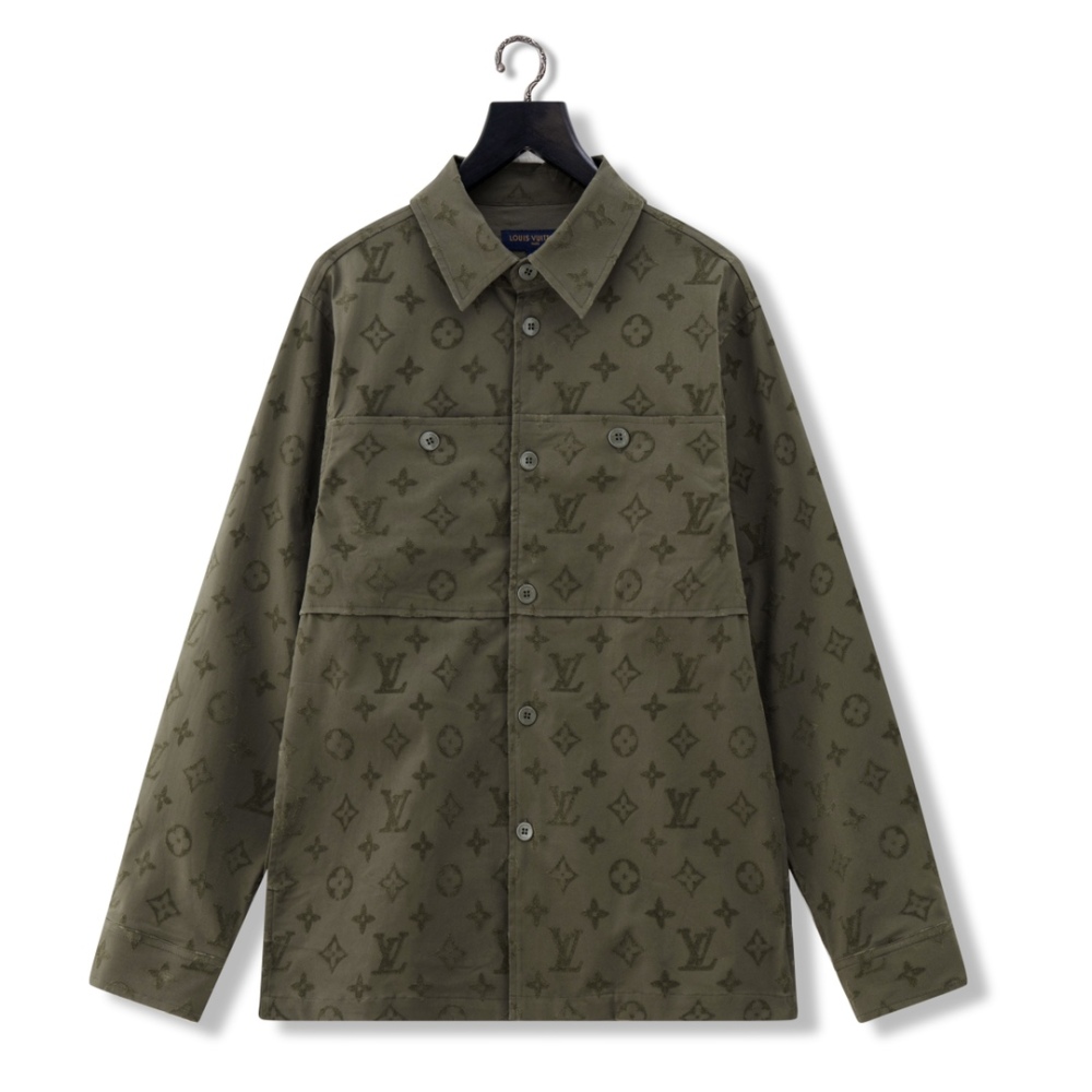香港高仿衣服 LOUIS VUITTON 路易威登 夾克襯衫 奢侈品