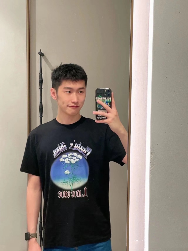 香港高仿衣服 LOEWE 羅意威 PAULA花兒短袖