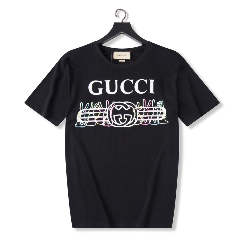 香港高仿衣服 GUCCI 古馳 2023SS兔年限定霓虹兔短袖
