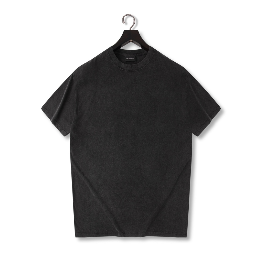 香港高仿衣服 BALENCIAGA 巴黎世家 燙鑽短袖 奢侈品