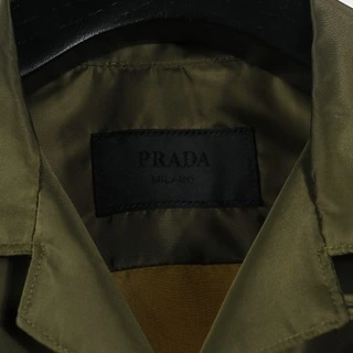 PRADA 2024多功能戰地風尼龍短袖襯衫 - 現代與實用兼備