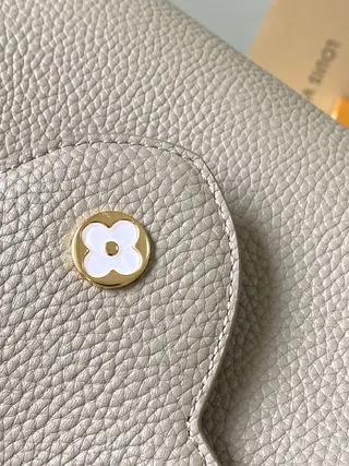 Lv特級精品原廠皮Capucines Flower Crown小號手袋 | 大象灰白貝殼五金