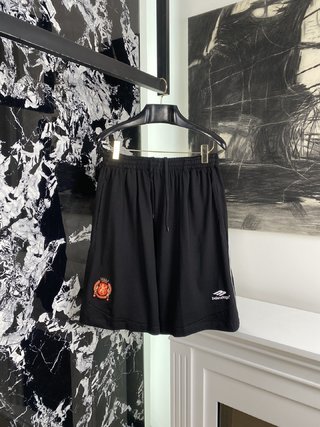 BLCG巴黎世家与曼联高端联名短裤 | 精梳棉340g | 环保染色技术