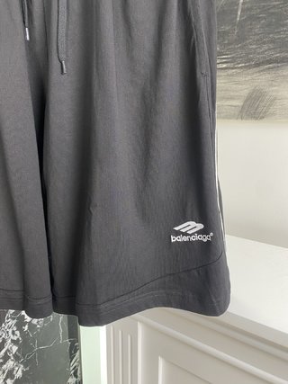 BLCG巴黎世家与曼联高端联名短裤 | 精梳棉340g | 环保染色技术