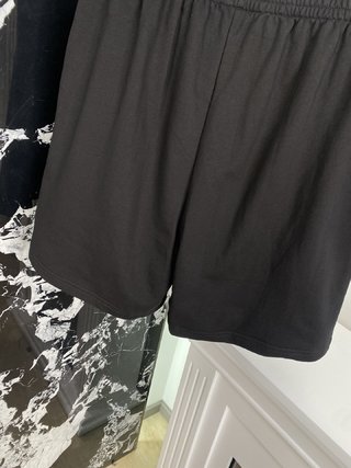 BLCG巴黎世家徽标刺绣短裤 | 高克重舒适面料 | 男女同款