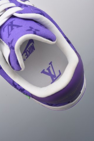 高仿LV x Nike Air Force一号联名款 - 低帮运动板鞋