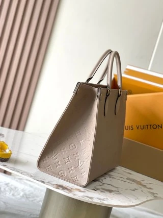 復刻 LV ONTHEGO 中號手袋｜大象灰高仿奢侈品包包