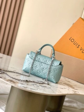 復刻 LV Nano Madeleine 手袋｜藍色芯片版高仿奢侈品包包