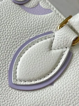復刻 LV ONTHEGO 小號手袋｜奶白紫高仿奢侈品包包