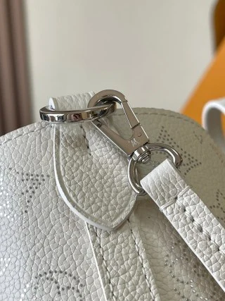 復刻 LV Bella 小号手袋｜白色動態芯片版高仿奢侈品包包
