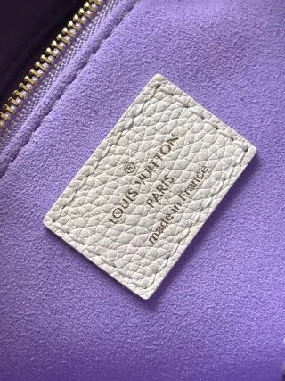 復刻 LV ONTHEGO 小號手袋｜奶白紫高仿奢侈品包包