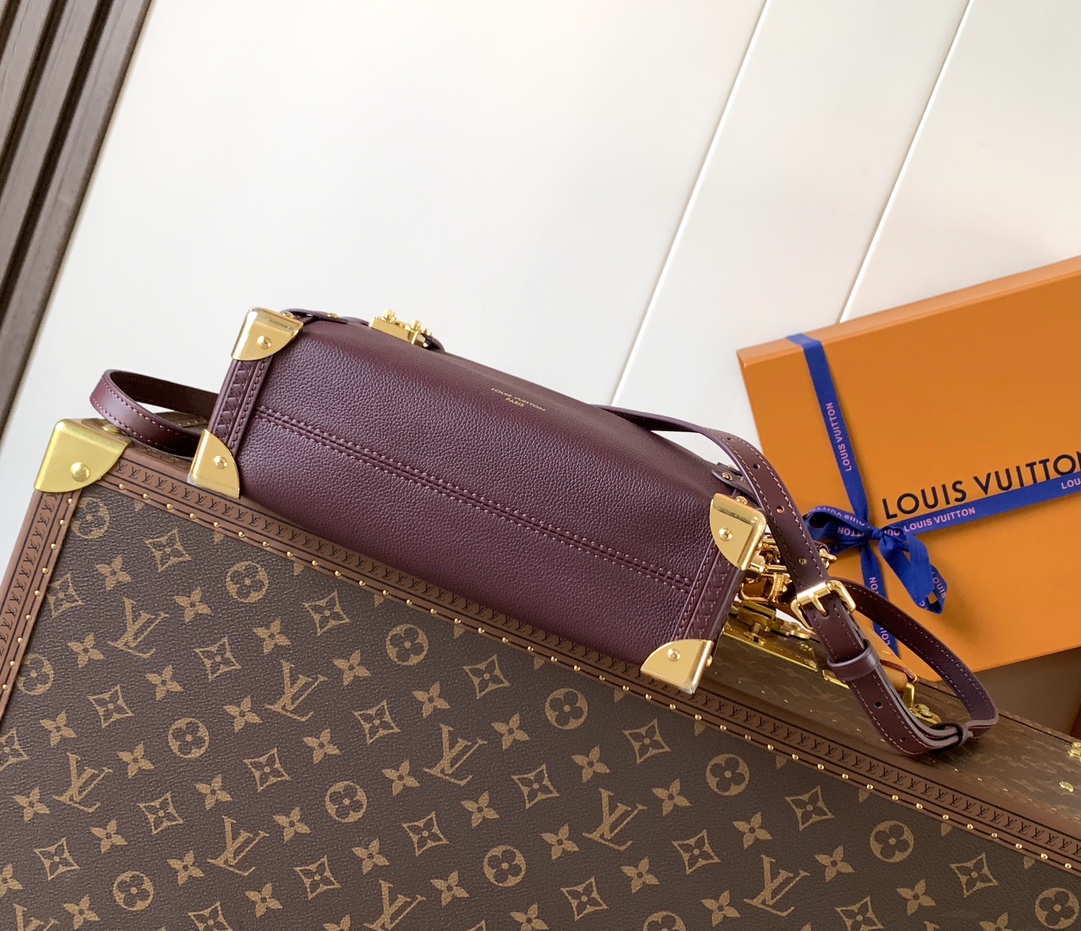 頂級復刻 LV Side Trunk MM 手袋 底部圖
