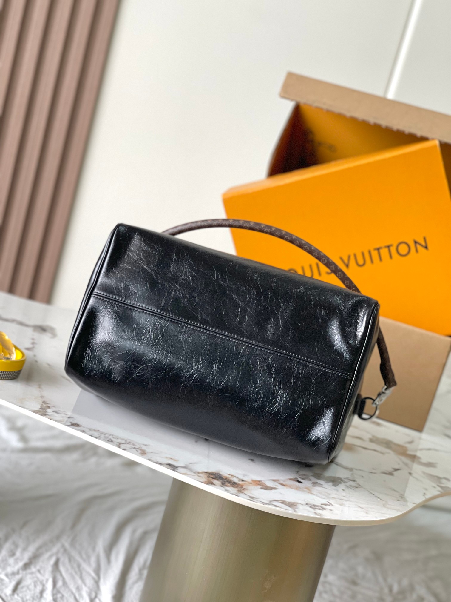 LV Speedy Soft 30 Vibe 手袋 | 油蠟牛皮复刻 底部圖