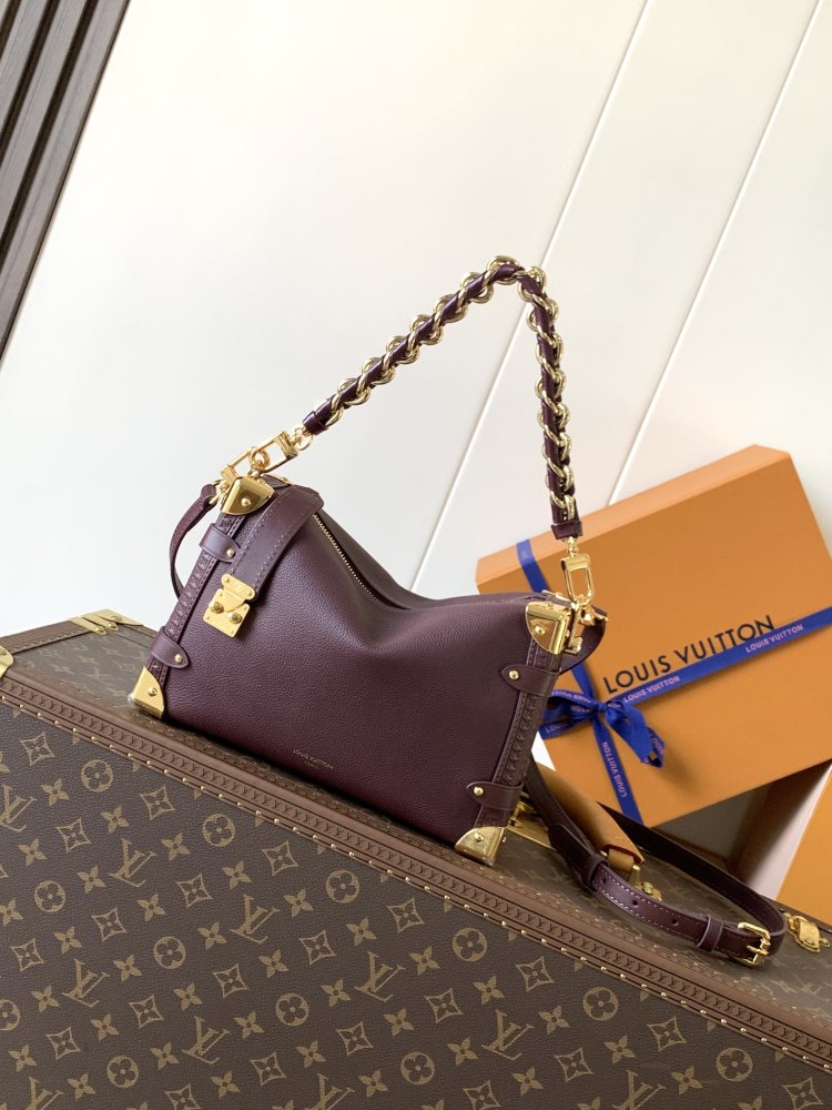 頂級復刻 LV Side Trunk MM 手袋 主視圖