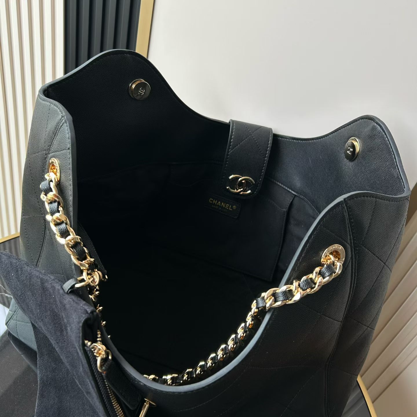 頂級復刻 Chanel 靈動托特包 細節圖