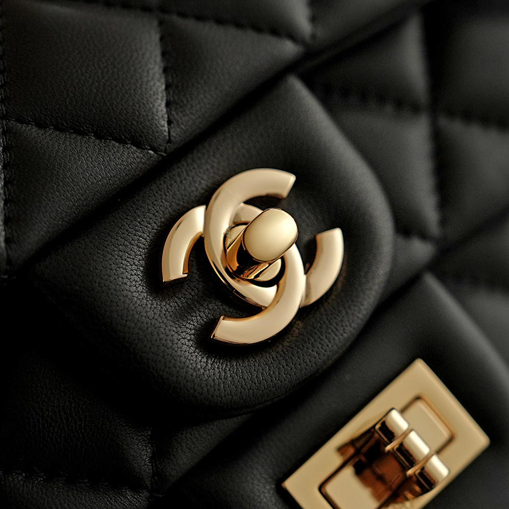 頂級復刻 Chanel CF 2.55 迷你手袋 細節圖